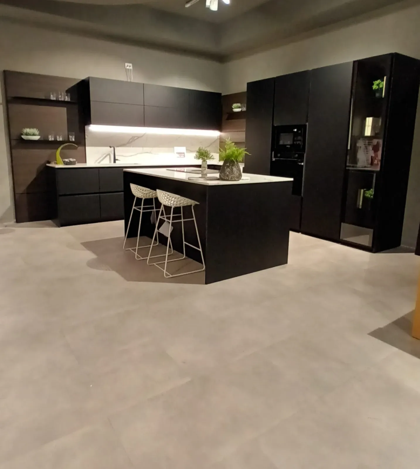 Cucina Glass Arredo3 con isola